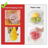 6 PCS Reusable Silicone Food Cover Stretch Lids Elastic Bowl Microwave Cover Kitchen Wrap Fresh Keeping Silicone Caps