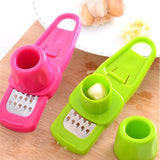 Garlic Crusher Press Ginger Garlic Grinding Grater Cutter Manual Garlic Mincer Chopping Peeler Garlic Tool Kitchen Accessories