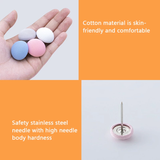 4PCS BedSheet Quilt Clip One Key To Unlock Blankets Cover Fastener Clip Holder BedSheet Mushroom Shape Macaron Non-Slip Fitted
