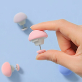 4PCS BedSheet Quilt Clip One Key To Unlock Blankets Cover Fastener Clip Holder BedSheet Mushroom Shape Macaron Non-Slip Fitted