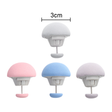 4PCS BedSheet Quilt Clip One Key To Unlock Blankets Cover Fastener Clip Holder BedSheet Mushroom Shape Macaron Non-Slip Fitted