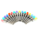 Universal 100pcs New Color Nylon Latch Flat Polishing Polisher Dental Brush For Sale