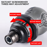 12 in 1 Cross Multi-Function Telescopic Bit Mini Screwdriver Ratchet Dual-Purpose Screwdriver Repair Hand Tool Household