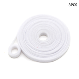 3Pcs 2m Plant Ties Nylon Plant Bandage Velcro Tie Home Garden Plant Shape Tape Hook Loop Bamboo Cane Wrap Support Accessories