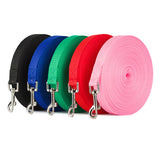 Nylon Dog Training Leashes Pet Supplies Walking Harness Collar Leader Rope For Dogs Cat 1.5M 1.8M 3M 4.5M 