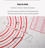 Thick Silicone Dough Pad Mat Kneading Non-Stick Scale Kitchen Bake Tool Cake Board Large Soft High Temperature Rolling Dough Pad