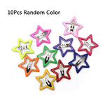 10Pcs Pet Hairpin Puppy Mini Dog Bone Hair Clips Pet Hair Grooming Clips Dog Hair Accessories Random color