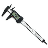  0-150mm Vernier Caliper Plastic LCD Digital Caliper Measuring Tool