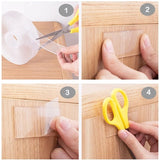 1/2/3/5M Nano Tape Double Sided Tape Transparent Reusable Waterproof Adhesive Tapes Cleanable Kitchen Bathroom Supplies Tapes