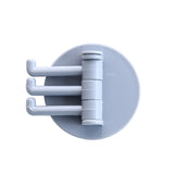 Multifunctional Bathroom Hook Without Perforation Traceless Hanger Rotating Hook Powerful 3 Branch Rotating Hook Kitchen Storage