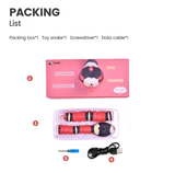 Smart Sensing Snake Cat Toys Interactive Automatic Eletronic Snake Cat Teaser USB Charging Cat Accessories for Cats Dogs Cat Toy