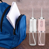 1400rpm 3 Modes Electric Oral Irrigator USB Chargeable Waterproof Dental Water Flosser 200ml Water Tank Teeth Cleaner