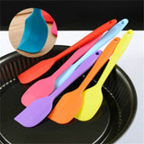 Silicone Cream Butter Cake Spatula Heat Resistant Mixing Batter Pastry Scraper Cake Baking Spatula Kitchen Cake Decorating Tools