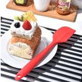 Silicone Cream Butter Cake Spatula Heat Resistant Mixing Batter Pastry Scraper Cake Baking Spatula Kitchen Cake Decorating Tools
