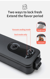 220V/110V Vacuum Sealer Packaging Machine with Free 10pcs Vacuum bags Household Black Food Vacuum Sealer