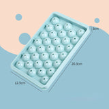 Colorful Round Ice Mould Ice Cube Tray Cube Maker PP Plastic Mold Forms Food Grade Mold Kitchen Gadgets DIY Ice Cream Mould