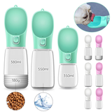 Portable Water Bottle For Dogs Puppy Drinking Bottle Travel Pet Drinker Leakproof Dog Bowl Food Containers Dog AccessoriesF