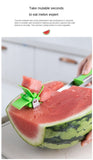 Watermelon Cutter Stainless Steel Windmill Design Cut Watermelon Kitchen Gadgets Salad Fruit Slicer Cutter Tool