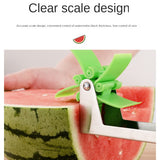 Watermelon Cutter Stainless Steel Windmill Design Cut Watermelon Kitchen Gadgets Salad Fruit Slicer Cutter Tool
