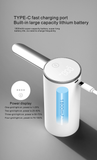 Electric Water Pump Foldable Dispenser Water Output Display USB Charging Button Control Mini Automatic Water Pump