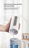 Electric Water Pump Foldable Dispenser Water Output Display USB Charging Button Control Mini Automatic Water Pump