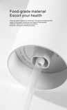 Electric Water Pump Foldable Dispenser Water Output Display USB Charging Button Control Mini Automatic Water Pump