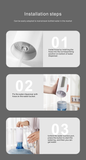 Electric Water Pump Foldable Dispenser Water Output Display USB Charging Button Control Mini Automatic Water Pump