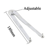 Angle Grinder Spanner Universal Adjustable Pin Home Hand Tools Angle Grinder Wrench Multifunctional Manual Arbors Accessories