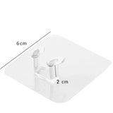10Pcs Power Plug Socket Hooks Racks Plug Holders Hangers Office Home Kitchen Wall Decor Multi-Purpose Hooks
