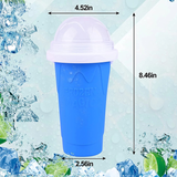 New Summer Squeeze Homemade Milkshake Bottle Quick-Frozen Smoothie Sand Cup Pinch Fast Cooling Magic Cup Ice Cream Slushy Maker