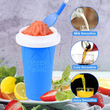 New Summer Squeeze Homemade Milkshake Bottle Quick-Frozen Smoothie Sand Cup Pinch Fast Cooling Magic Cup Ice Cream Slushy Maker