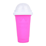 New Summer Squeeze Homemade Milkshake Bottle Quick-Frozen Smoothie Sand Cup Pinch Fast Cooling Magic Cup Ice Cream Slushy Maker