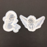 Sleeping Mermaid Silicone Molds Chocolate Fondant Mould Handmade Soap Mold Mermaid Cake Topper DIY Angel Craft Art Candle Mould