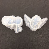 Sleeping Mermaid Silicone Molds Chocolate Fondant Mould Handmade Soap Mold Mermaid Cake Topper DIY Angel Craft Art Candle Mould