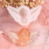 Sleeping Mermaid Silicone Molds Chocolate Fondant Mould Handmade Soap Mold Mermaid Cake Topper DIY Angel Craft Art Candle Mould