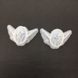 Sleeping Mermaid Silicone Molds Chocolate Fondant Mould Handmade Soap Mold Mermaid Cake Topper DIY Angel Craft Art Candle Mould