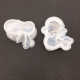 Sleeping Mermaid Silicone Molds Chocolate Fondant Mould Handmade Soap Mold Mermaid Cake Topper DIY Angel Craft Art Candle Mould