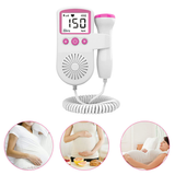 3.0MHz Doppler Fetal Heart Rate Monitor Handheld Home Pregnancy Baby Prenatal Heart Rate Detector LCD Display No Radiation