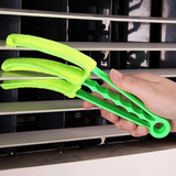 Microfiber Removable Washable Cleaning Brush Clip Household Duster Window Leaves Blinds Cleaner Brushes Tool