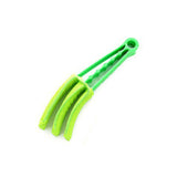 Microfiber Removable Washable Cleaning Brush Clip Household Duster Window Leaves Blinds Cleaner Brushes Tool