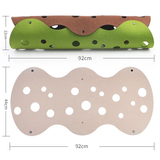 Cat Toy Felt Pom Splicing Cat Tunnel Deformable Kitten Nest Collapsible Tube House Tunnel Interactive Pet Toy Cat Accessories