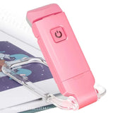 LED USB Rechargeable Book Reading Light Brightness Adjustable Eye Protection Clip Book Light Portable Bookmark Read Light
