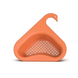 Sink Swan Drain Basket Household Punch-free Kitchen Vegetable Washing Multi-functional Pool Triangular Plastic Water Filter Rack