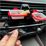 2PCS HOT Portable Universal Sauce Holders Stand Dip Clip Car Ketchup Rack Basket Dipping Sauces Car Interior Car Styling
