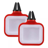 2PCS HOT Portable Universal Sauce Holders Stand Dip Clip Car Ketchup Rack Basket Dipping Sauces Car Interior Car Styling