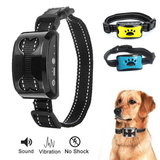 Pet Dog Anti-Barking Automatic Collar Dog Training Collar USB Electric Ultrasonic Dog Stop Barking Vibration Anti Bark Collar