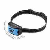 Pet Dog Anti-Barking Automatic Collar Dog Training Collar USB Electric Ultrasonic Dog Stop Barking Vibration Anti Bark Collar