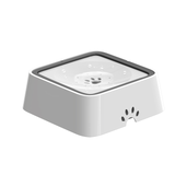 Dog Drinking Water Bowl 2L Floating Non-Wetting Mouth Cat Bowl Without Spill Drinking Water Dispenser ABS Plastic Dog Bowl