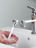 Universal 1080° Rotatable Faucet Aerator Extender Plastic Splash Filter Faucets Bubbler Nozzle Robotic Arm for Kitchen Bathroom