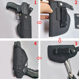 Universal Tactical Gun Holster Concealed Carry Holsters Belt Metal Clip IWB OWB Holster Airsoft Gun Bag for All Size Handguns